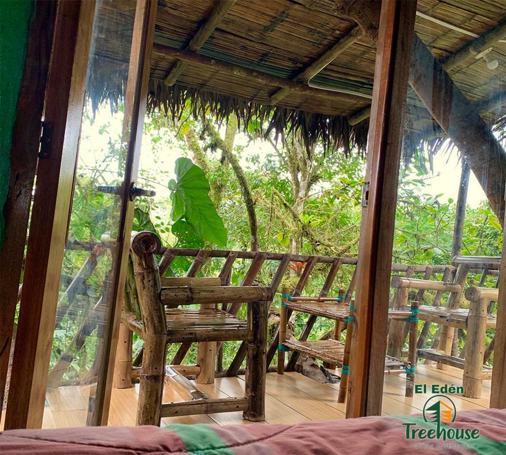 Вилла Eden Treehouse Миндо Экстерьер фото