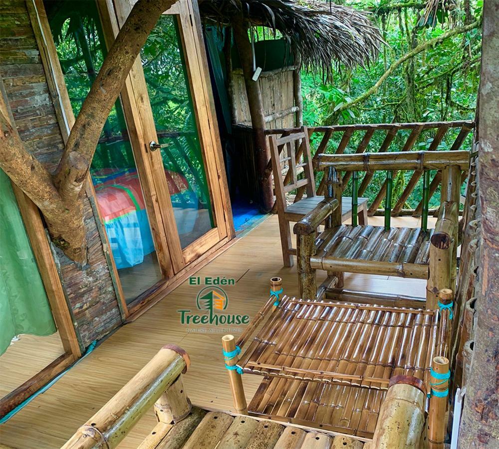 Вилла Eden Treehouse Миндо Экстерьер фото